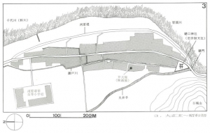 図05 河原集落の発展模式（3）－大正末・昭和初