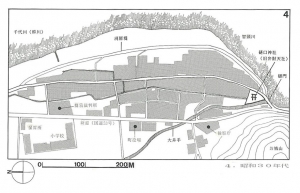 図06 河原集落の発展模式（4）－昭和30年代