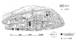 図11 近代建築と空き地（河原1987）