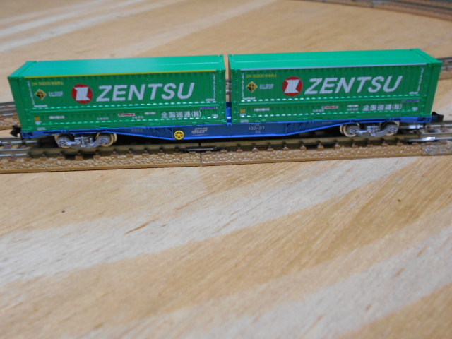 トミックス コキ 107 朗堂コンテナ ZENTSU ゼンツー - 鉄道模型