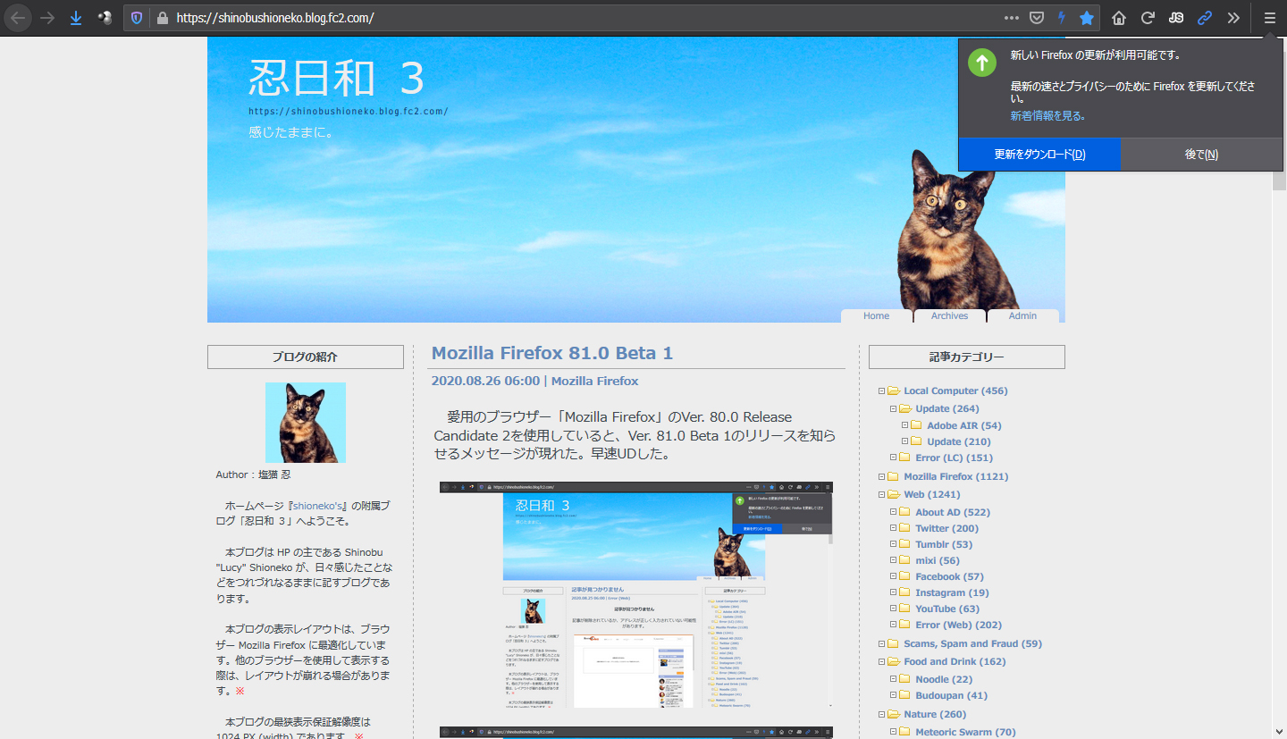 Mozilla Firefox 81.0 Beta 2