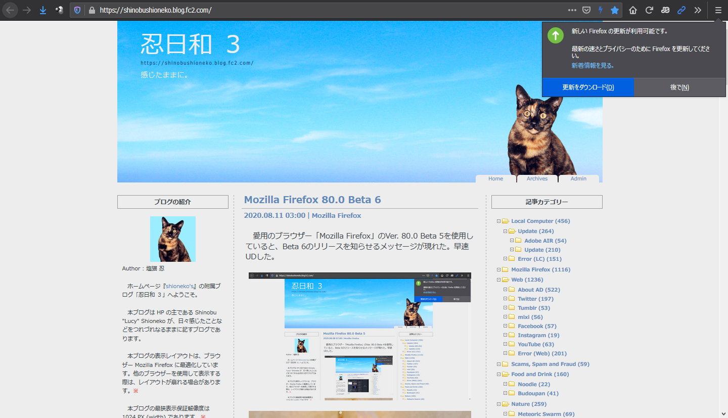 Mozilla Firefox 80.0 Beta 7
