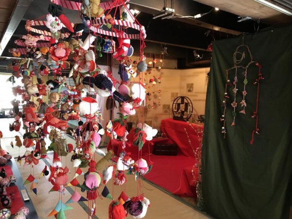 伊賀上野のおひなさま　2018年の飾り　吊るし飾り
