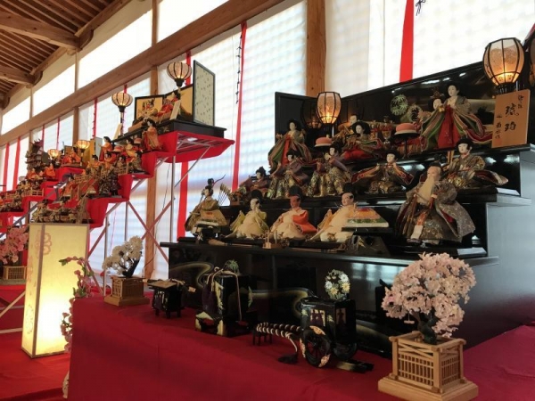 斎宮のおひなさま　いつきのみや歴史博物館の中の飾り　2018年